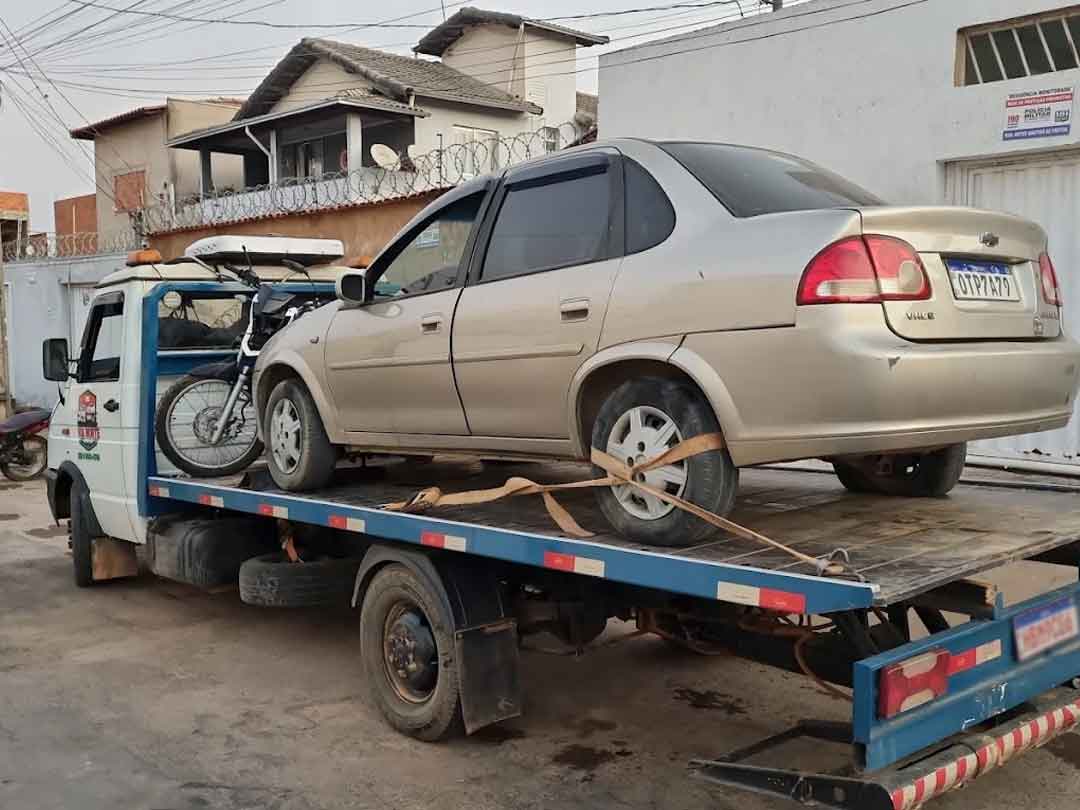 Reboque de carro de passeio